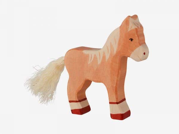 Poulain palomino - Holztiger