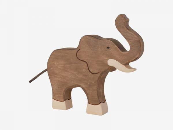 Éléphant qui baril - Holztiger