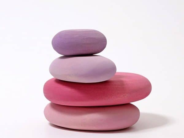 Galets flamingo en bois - Grimm’s