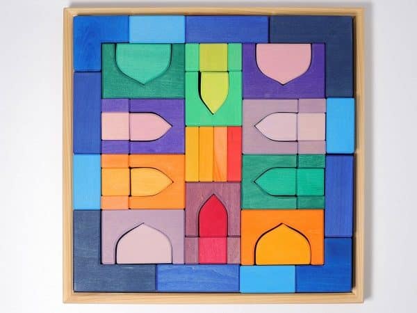 Ensemble de construction 1001 nuits en bois - Grimm’s