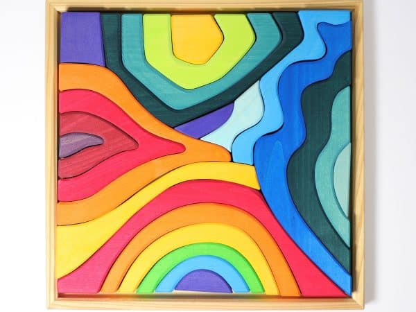 Grand ensemble de construction en bois 4 éléments - Grimm’s