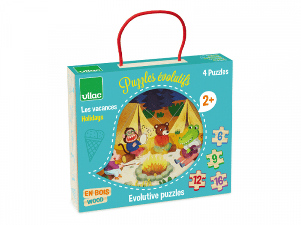 Casse-têtes évolutifs - Les vacances - Vilac