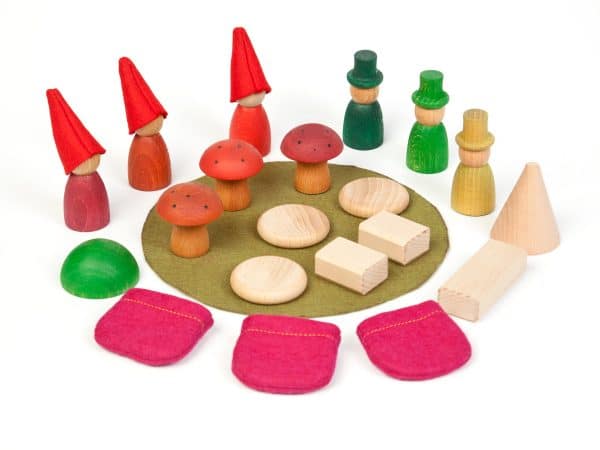 Lutins de la forêt et leurs accessoires - Grapat