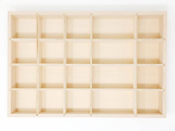 Plateau de tri en bois - Grapat