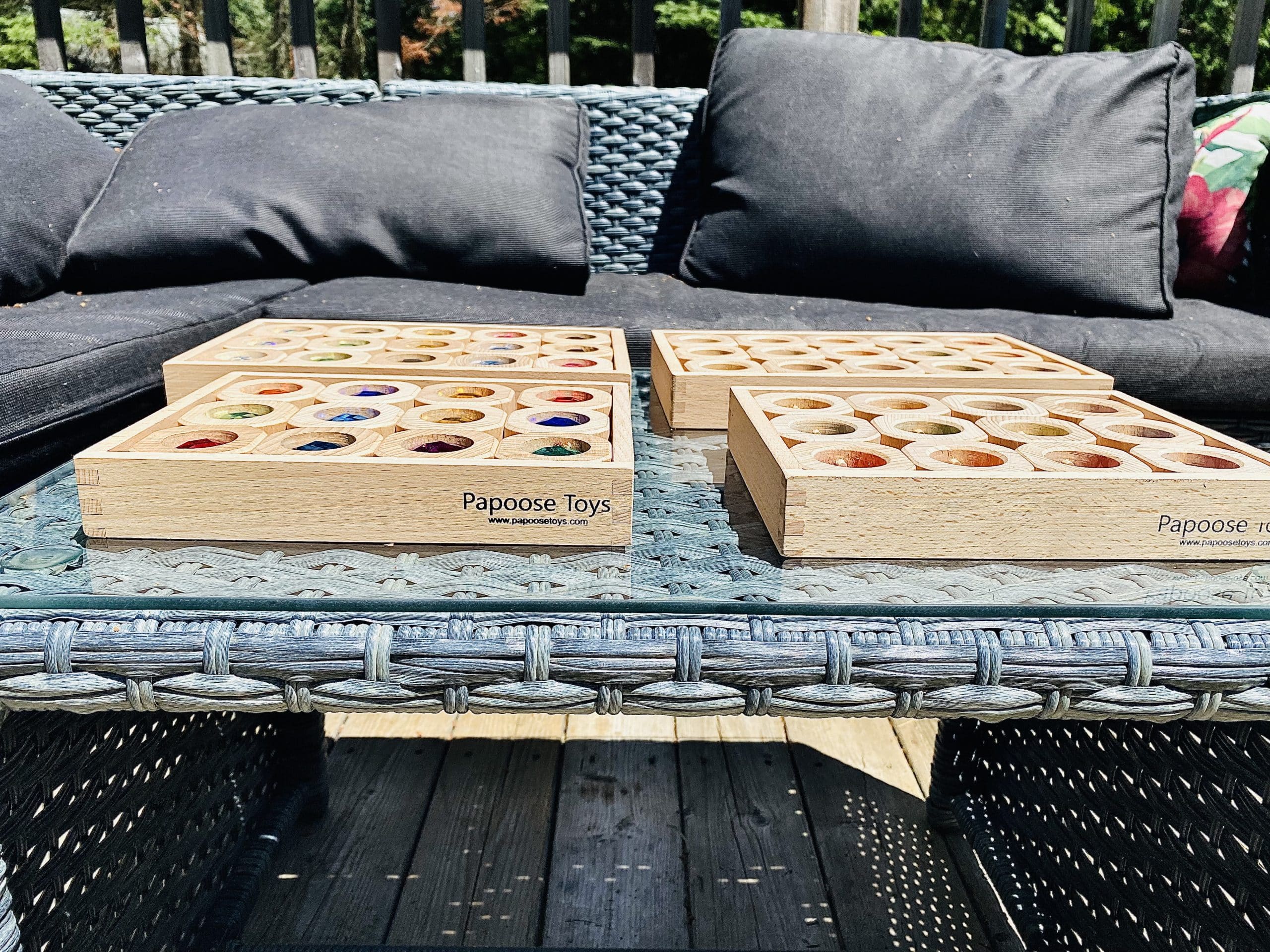 Diamants goethe avec fenêtres - 12 Morceaux - Papoose