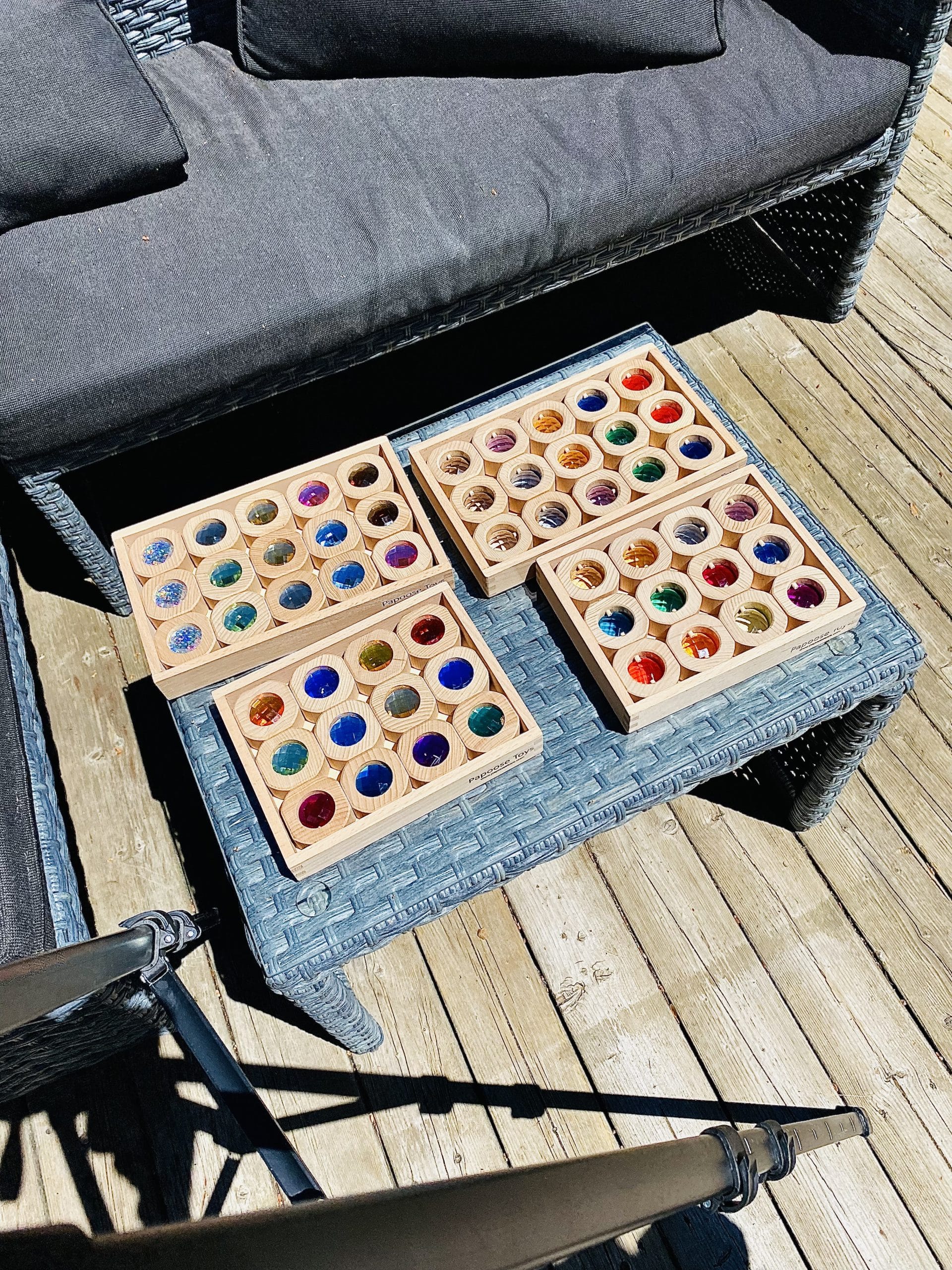 Diamants goethe avec fenêtres - 12 Morceaux - Papoose