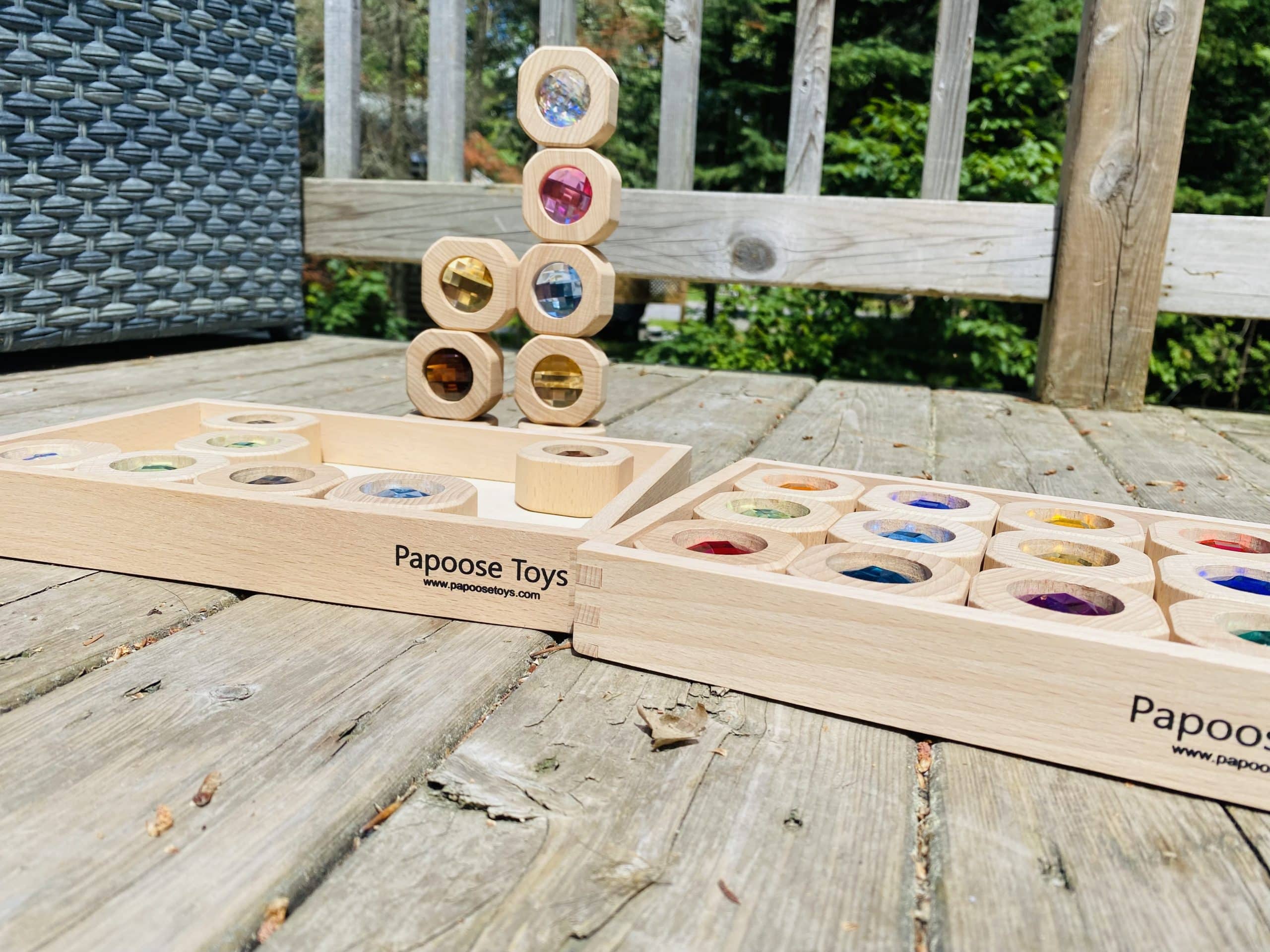 Diamants goethe avec fenêtres - 12 Morceaux - Papoose