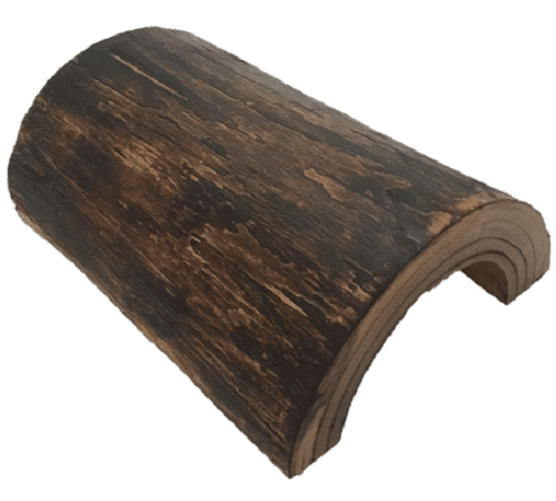 Bûche creuse en bois naturel - Papoose