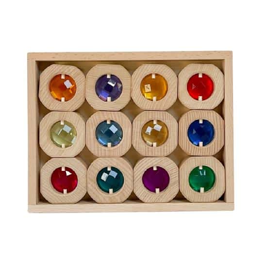 Diamants goethe avec fenêtres - 12 Morceaux - Papoose