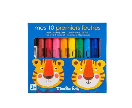 Popipop - Mes 10 premiers feutres - Moulin Roty