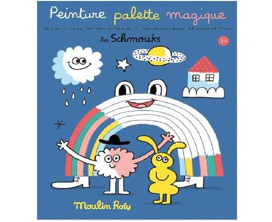Les Schmouks - Peinture palette magique - Moulin Roty