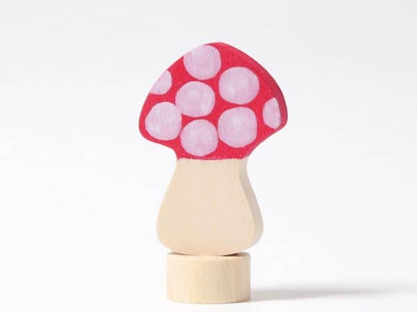 Champignon à pois décoratif - Grimm's