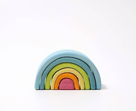 Petit arc-en-ciel pastel - Grimm's