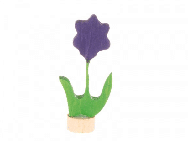 Fleur mauve décorative - Grimm's