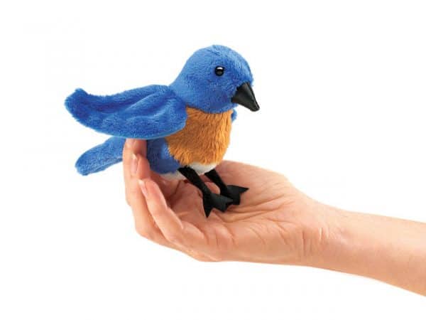 Mini oiseau bleu - Folkmanis Puppets