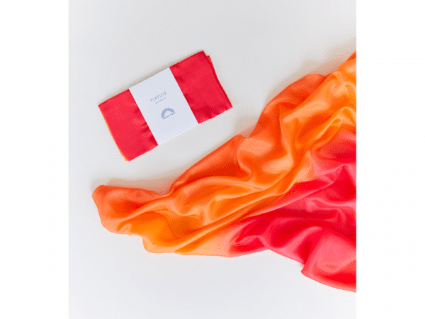 Soie de jeu (playsilk) - Fire - Sarah's Silks