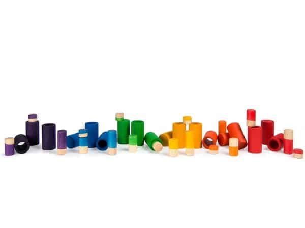 Ensemble lola en bois - 36 morceaux - Grapat