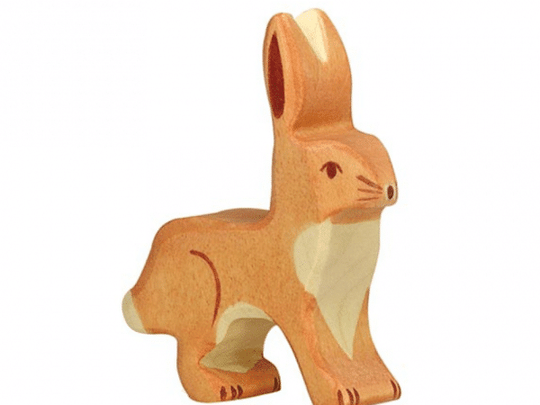 Lièvre aux oreilles droites - Holztiger