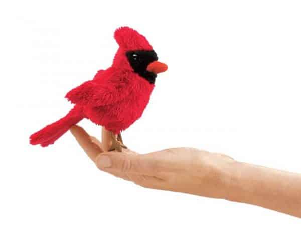 Mini cardinal - Folkmanis Puppets
