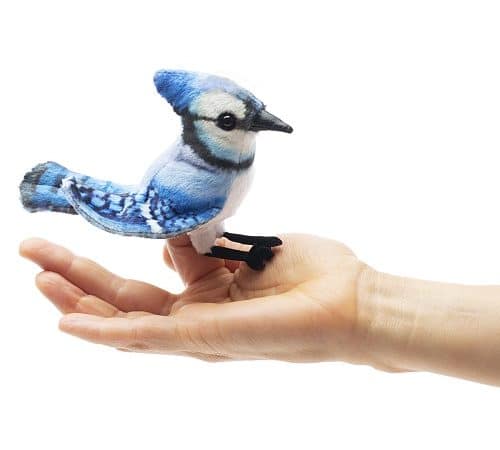 Mini geai bleu - Folkmanis Puppets
