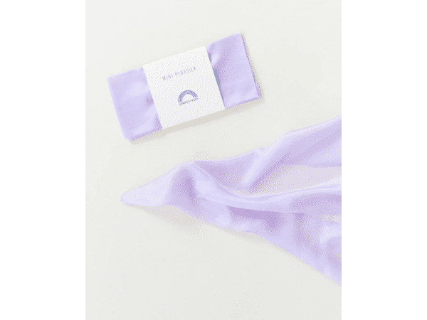 Soie de jeu mini (playsilk) - Lavender - Sarah's Silks