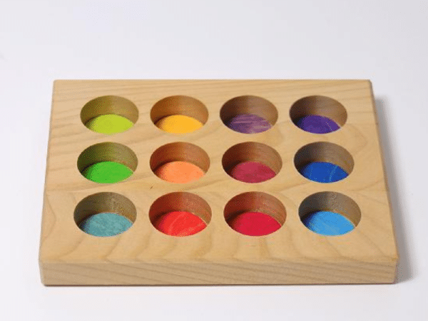 Plateau de tri et de rangement arc-en-ciel - Grimm’s