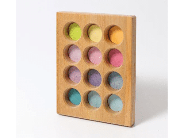 Plateau de tri et de rangement pastel - Grimm’s