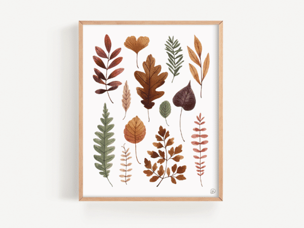 Affiche - Couleurs d'automne - Joannie Houle