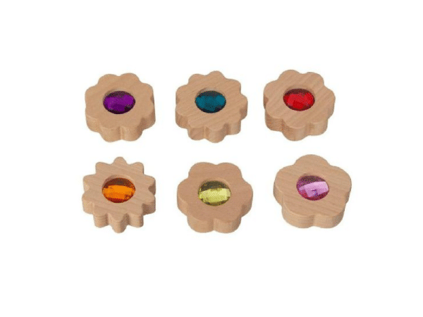 Diamants Fleur - 6 Morceaux - Papoose