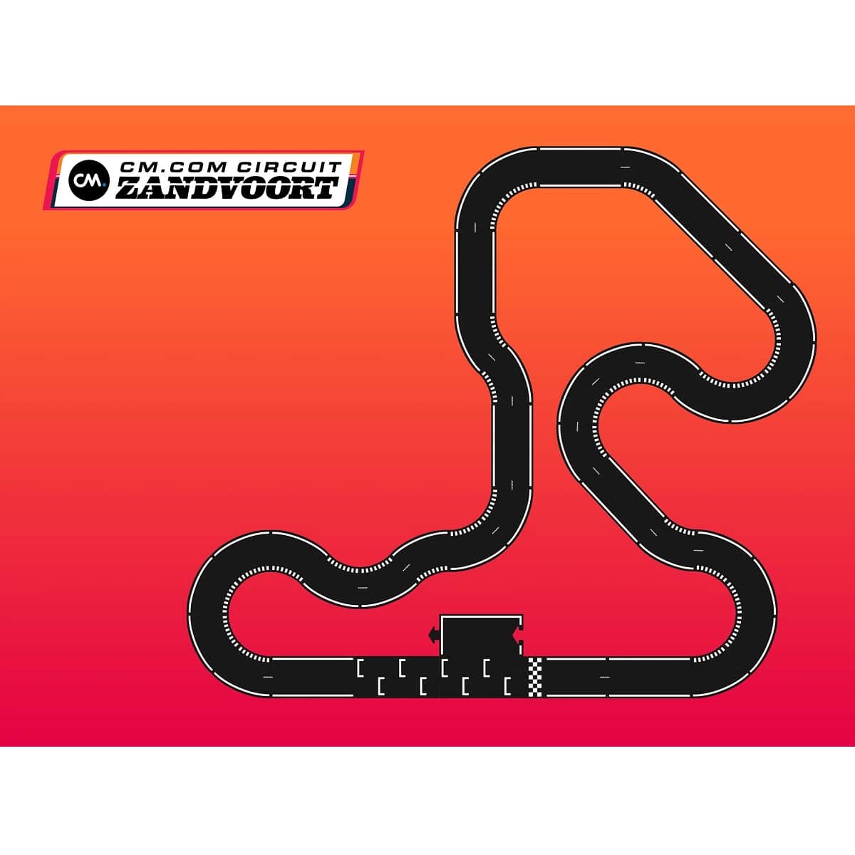 Circuit de course flexible - Zandvoort - Waytoplay
