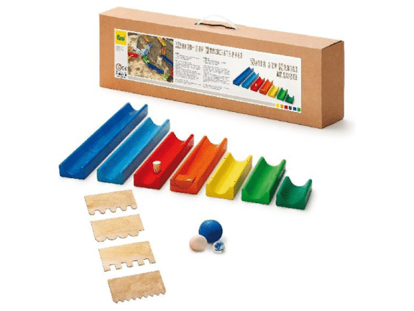 Parcours pour eau et billes en bois - Erzi