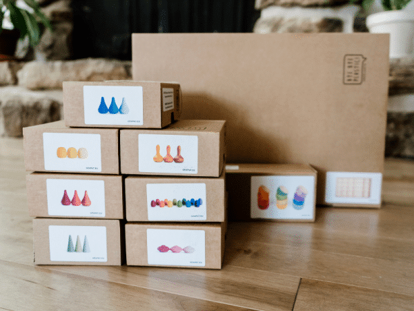 Coffret découverte - Pièces détachées pour un groupe (loose parts)