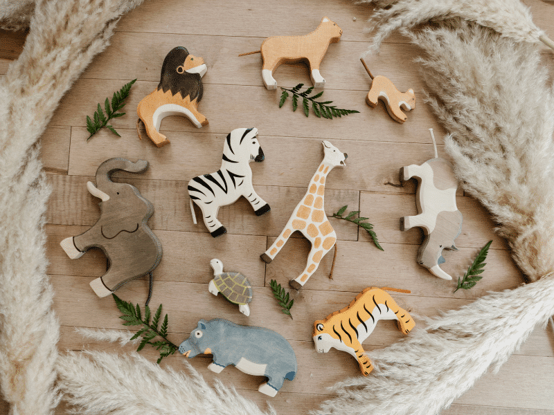 Coffret figurines - Animaux de la savane