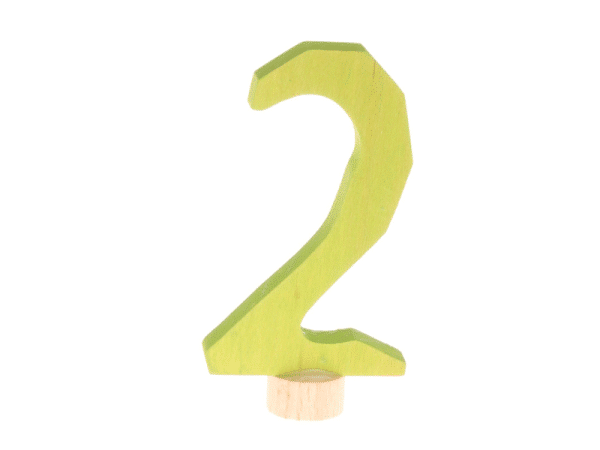 Chiffre décoratif - 2 - Grimm's