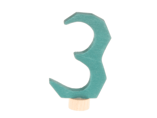 Chiffre décoratif - 3 - Grimm's