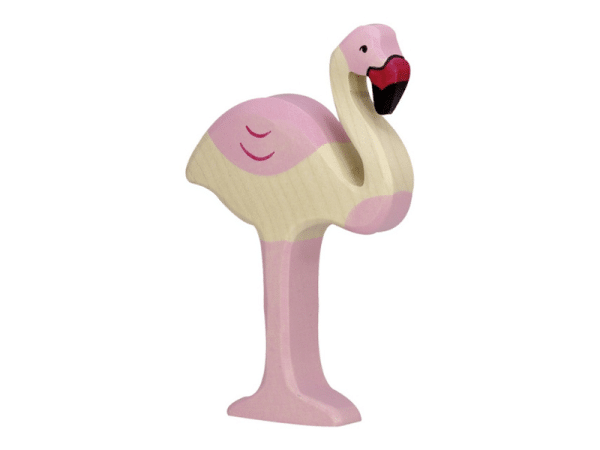 Flamant rose - Holztiger