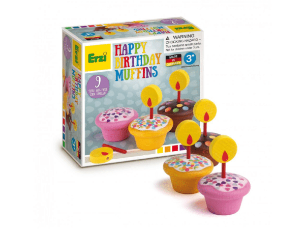 Muffins d'anniversaire - Erzi