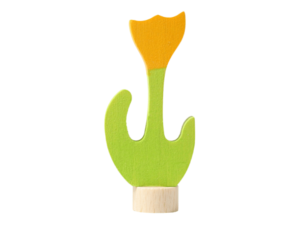 Fleur jaune décorative - Grimm's