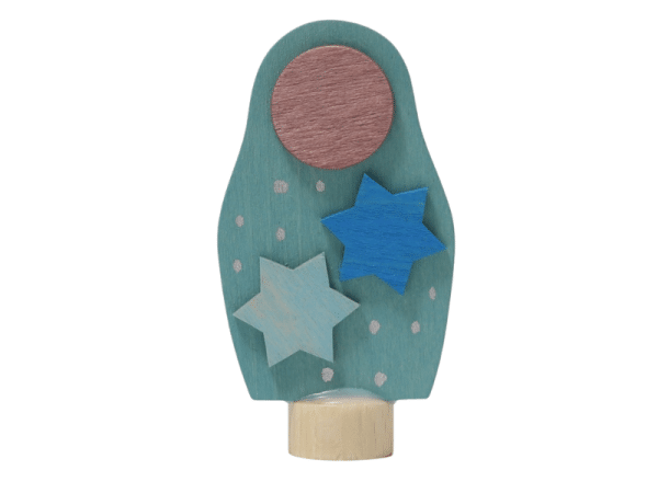 Figurine décorative - Matriochka (étoiles) - Grimm's