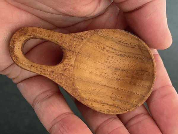 6 Cuillères lunes en bois - Papoose