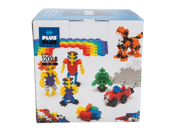 Ensemble de 1200 morceaux colorés - Plus Plus