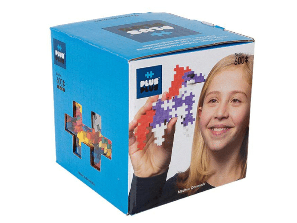 Ensemble de 600 morceaux colorés - Plus Plus