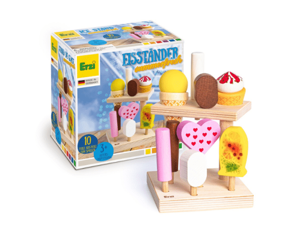Ensemble de crème glacée avec support - Erzi