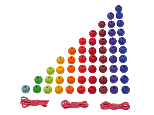 Perles colorées à compter - Grimm’s