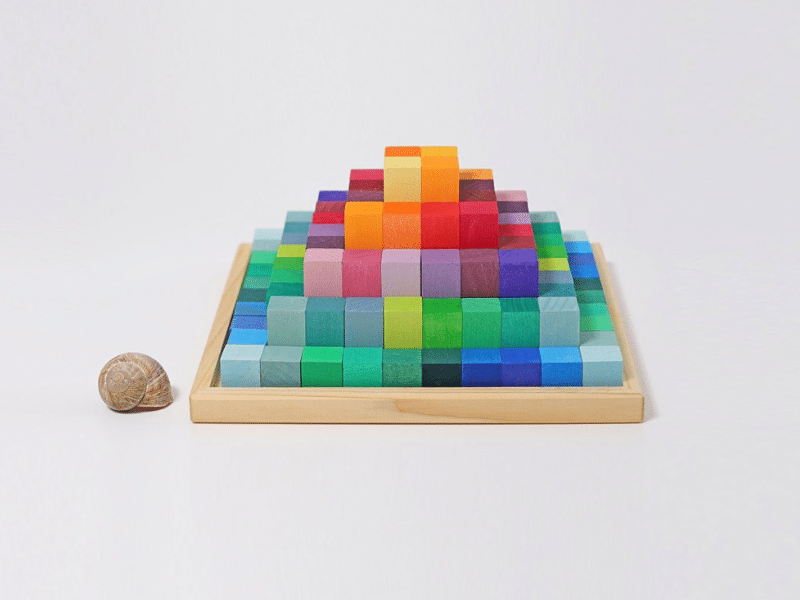 Ensemble de construction 2 x 2 cm – 100 blocs – Grimm’s