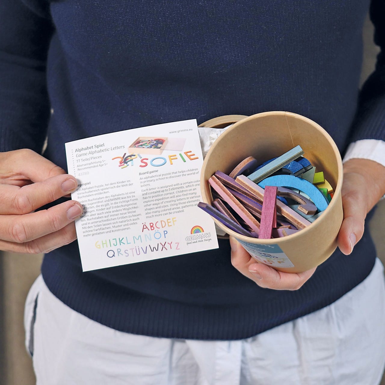 Alphabet à construire - Grimm's