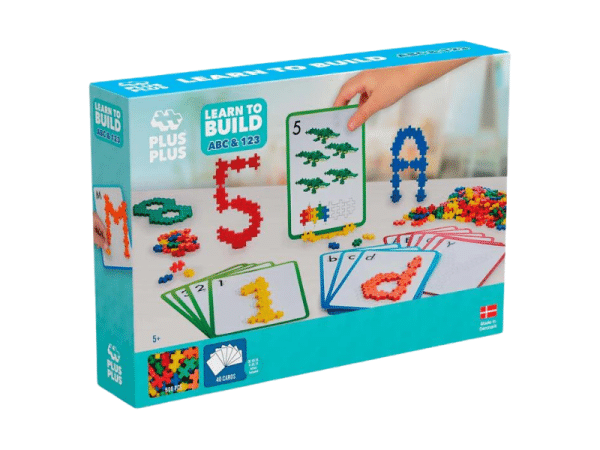 Ensemble de 600 morceaux ABC & 123 - Plus Plus