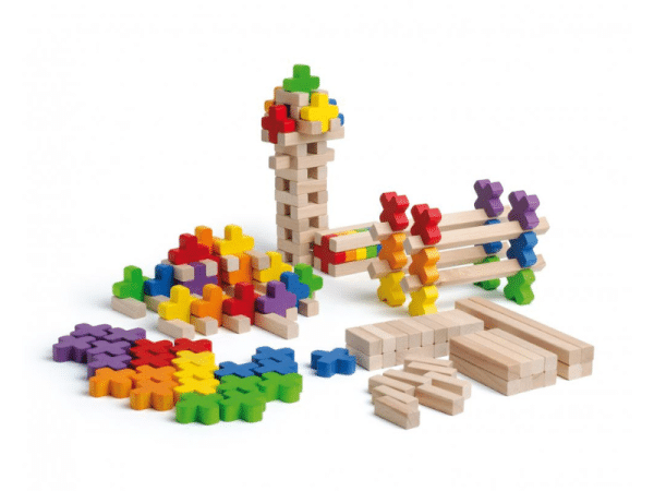 Ensemble de construction blocs et croix - Erzi