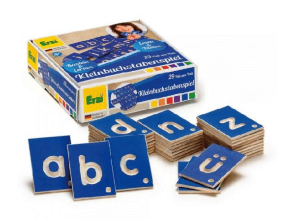 Lettres minuscules à manipuler - Erzi
