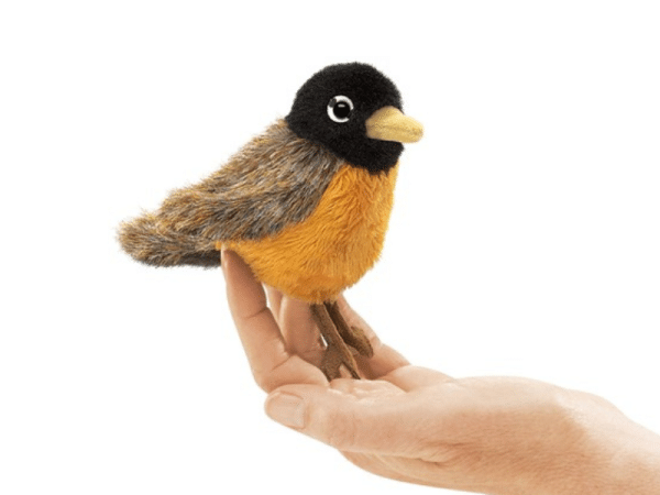 Mini merle d'Amérique - Folkmanis Puppets